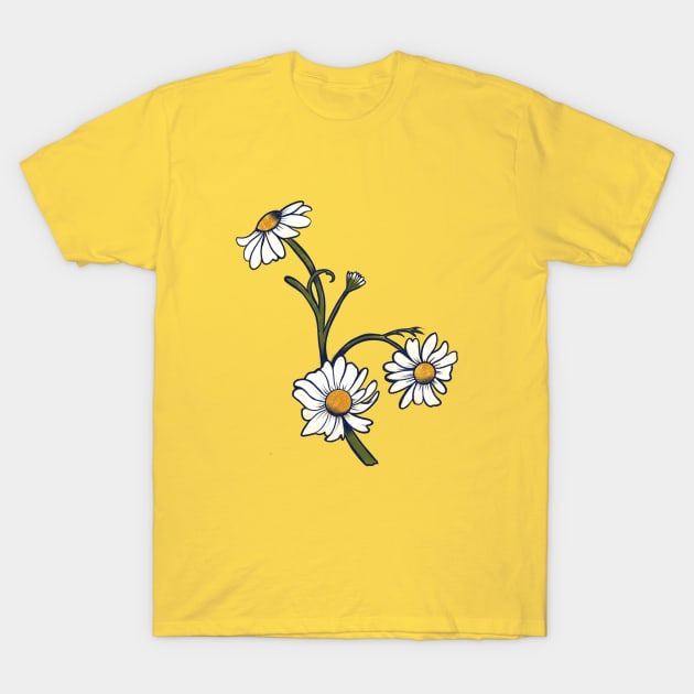 Daisies T-Shirt by bubbsnugg